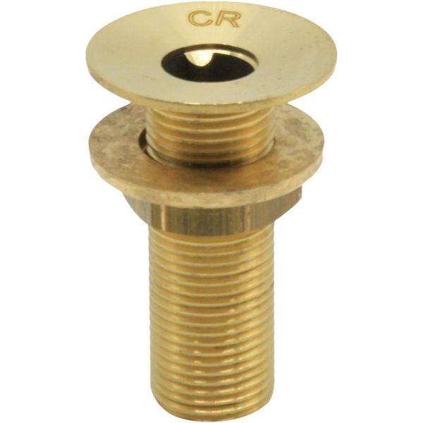 Maestrini DZR Countersunk Deck Drain (1/2" BSP Male) - PROTEUS MARINE STORE