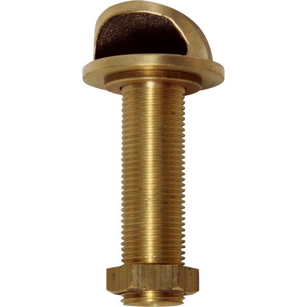 Maestrini DZR Scupper Drain (3/8" BSP Male / 93mm Length) - PROTEUS MARINE STORE