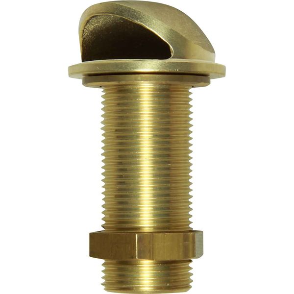 Maestrini DZR Scupper Drain (1" BSP Male / 103mm Length) - PROTEUS MARINE STORE