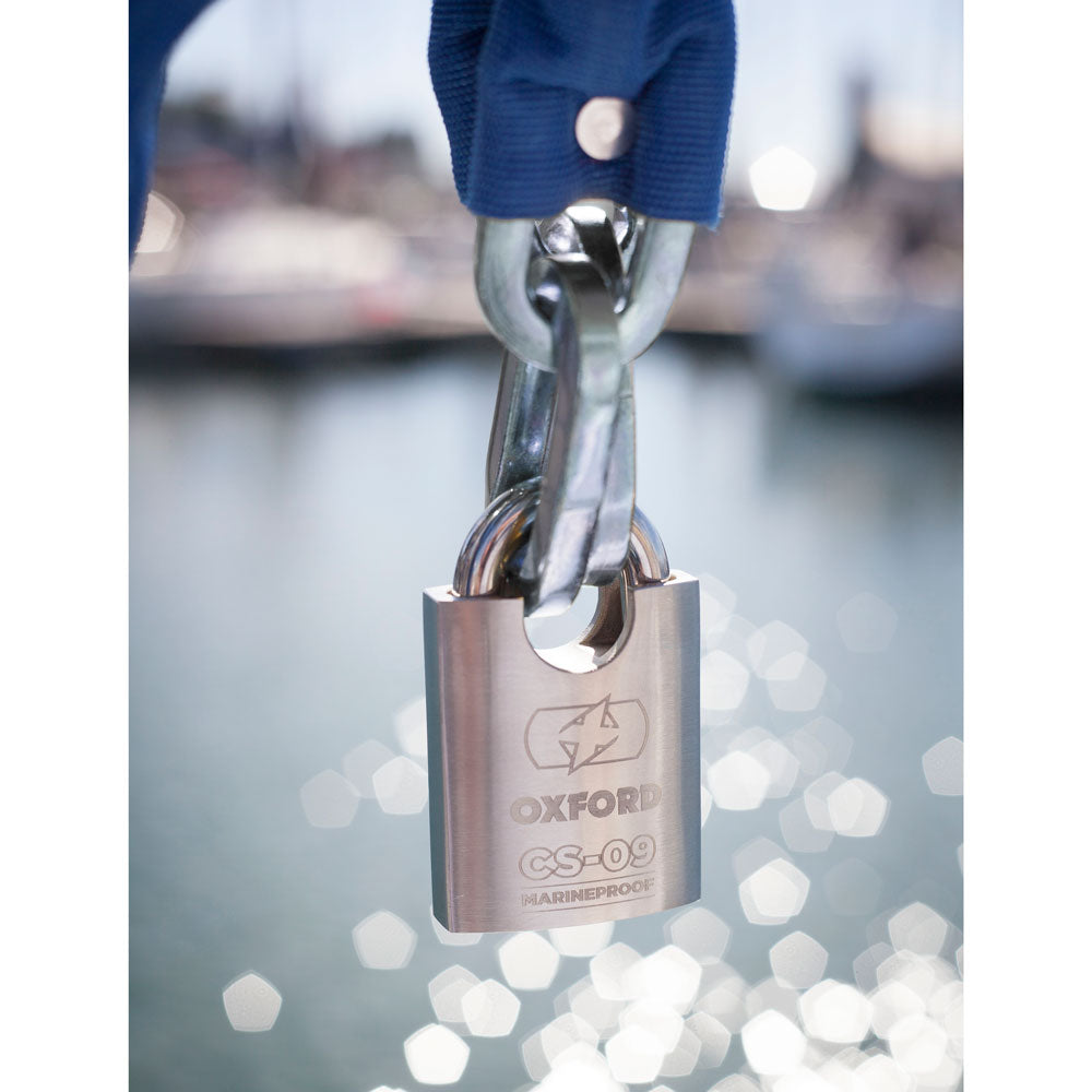 Oxford CS09 Marine Stainless Padlock - PROTEUS MARINE STORE