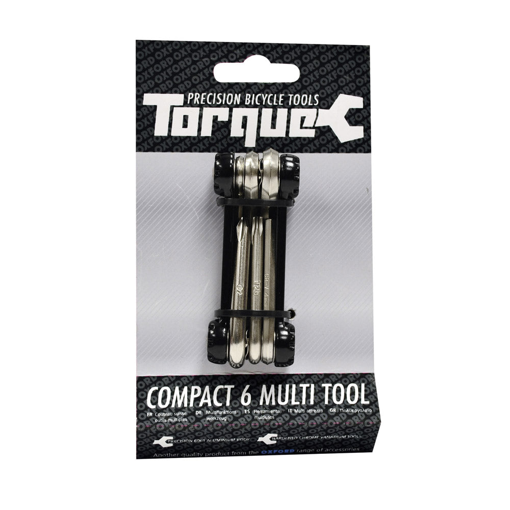 Oxford 6 piece Aluminium Bike Tool - PROTEUS MARINE STORE