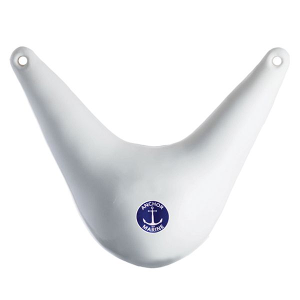 Anchor Bow Fender (15 x 13 x 28cm / White) - PROTEUS MARINE STORE