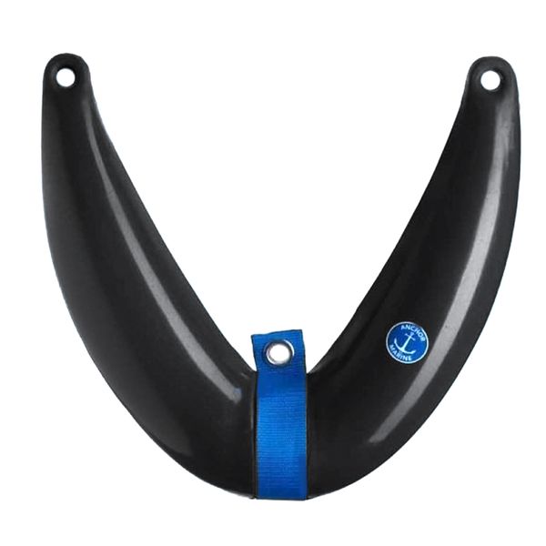 Anchor Bow Fender (28 x 10 x 38cm / Black) - PROTEUS MARINE STORE