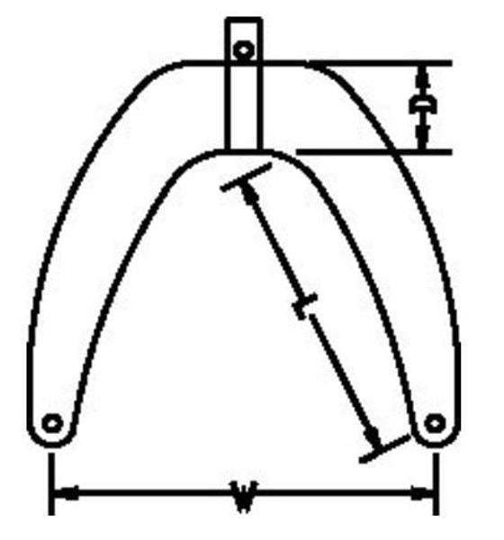 Anchor Bow Fender (28 x 10 x 38cm / Black) - PROTEUS MARINE STORE