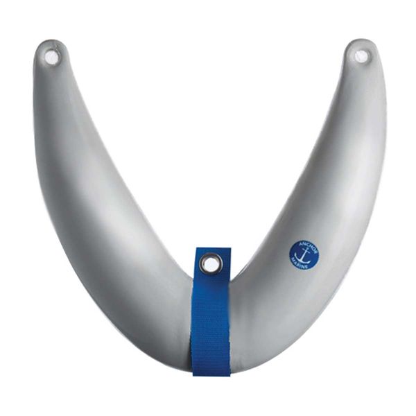 Anchor Bow Fender (28 x 10 x 38cm / Silver) - PROTEUS MARINE STORE