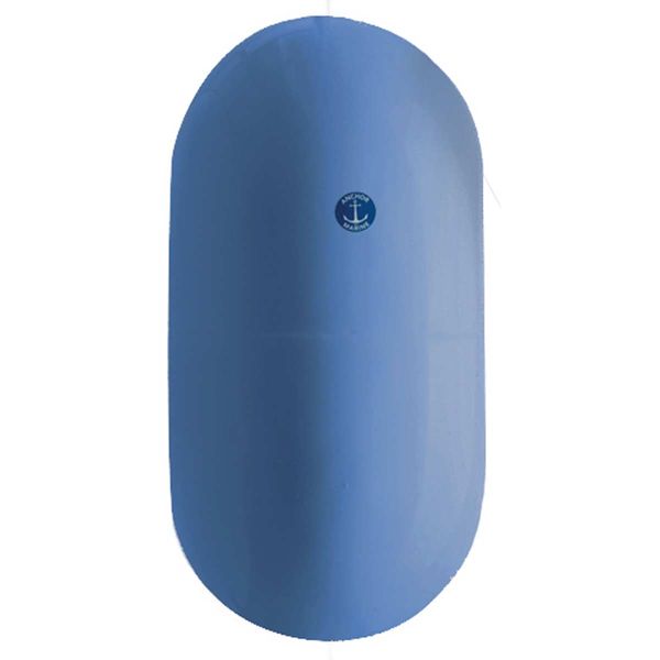 Anchor Thru-Line Fender (45 x 23cm / Royal Blue) - PROTEUS MARINE STORE