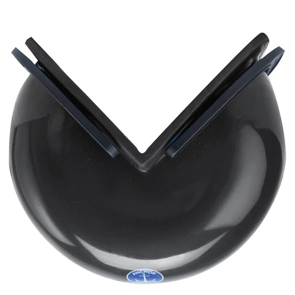 Anchor Corner Fender (13 x 10 x 10cm / Black) - PROTEUS MARINE STORE