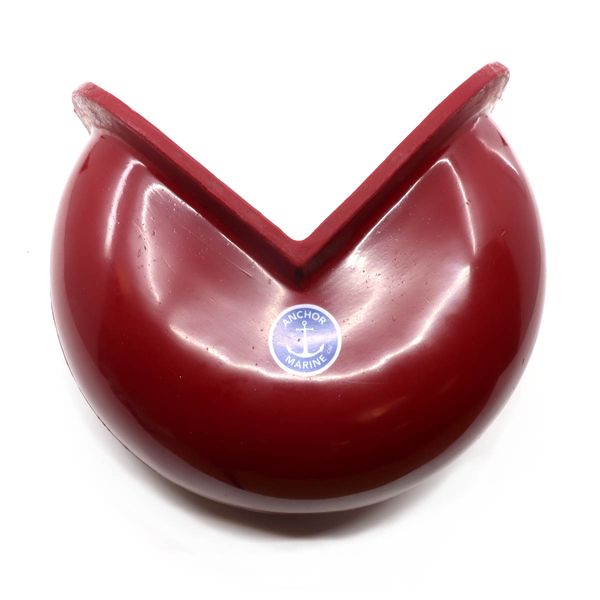 Anchor Corner Fender (13 x 10 x 10cm / Burgundy) - PROTEUS MARINE STORE