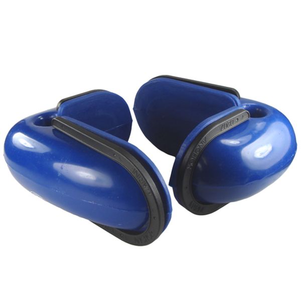 Anchor Corner Fenders Pair (16 x 6 x 7cm / Royal Blue) - PROTEUS MARINE STORE