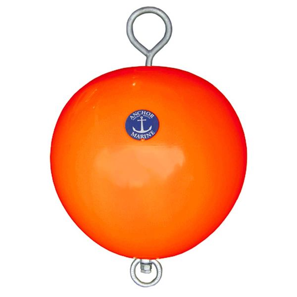 Anchor Rod Buoy (90 L x 48cm Dia / Signal Orange) - PROTEUS MARINE STORE