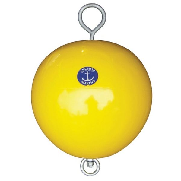 Anchor Rod Buoy (90 L x 48cm Dia / Yellow) - PROTEUS MARINE STORE