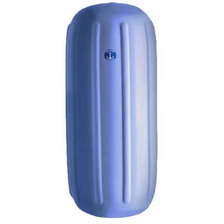 Anchor Ribbed Thru-Line Fender (38 x 18cm / Royal Blue) - PROTEUS MARINE STORE