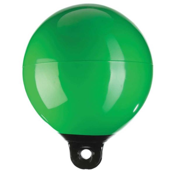 Norfloat Heavy Duty Marker Buoy A2 (40cm Dia / Signal Green) - PROTEUS MARINE STORE