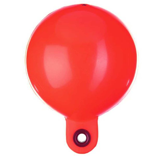 Norfloat Light Duty Marker Buoy NB00 (18cm Dia / Signal Red) - PROTEUS MARINE STORE