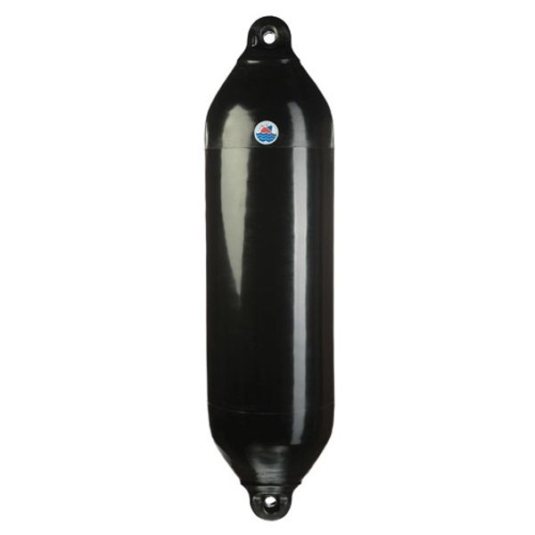 Norfloat Heavy Duty Cylindrical Fender IF (89 x 23cm / Black) - PROTEUS MARINE STORE