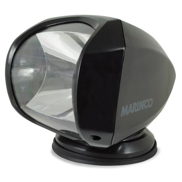 Marinco Wireless Remote Black Spotlight 12/24V 100W - PROTEUS MARINE STORE