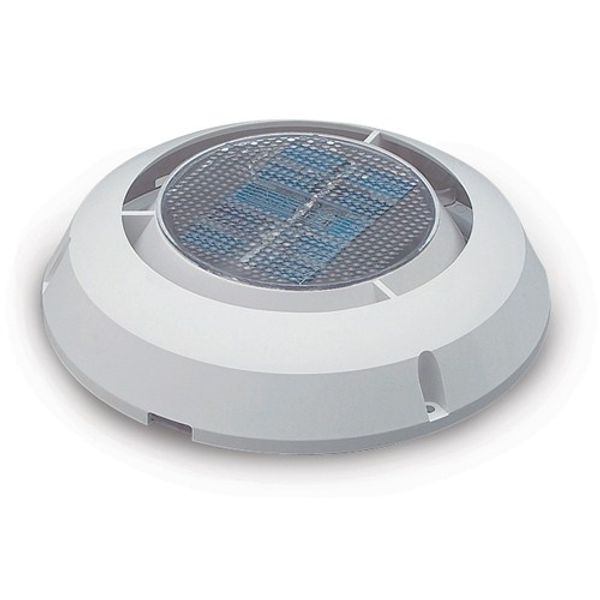 Marinco Nicro Solar Minivet 1000 3" Fan White (7" OD) - PROTEUS MARINE STORE
