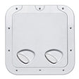 Trem Hinged Inspection Hatch White 375 x 370mm - PROTEUS MARINE STORE