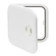 Can Inspection Hatch Removable Hinge 374 x 374mm White - PROTEUS MARINE STORE