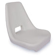 Trem White Fixed Helm Seat - PROTEUS MARINE STORE