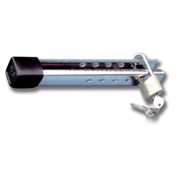 Trem SS Outboard Motor Tube Lock with Padlock 24cm - PROTEUS MARINE STORE