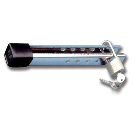 Trem SS Outboard Motor Tube Lock with Padlock 24cm - PROTEUS MARINE STORE
