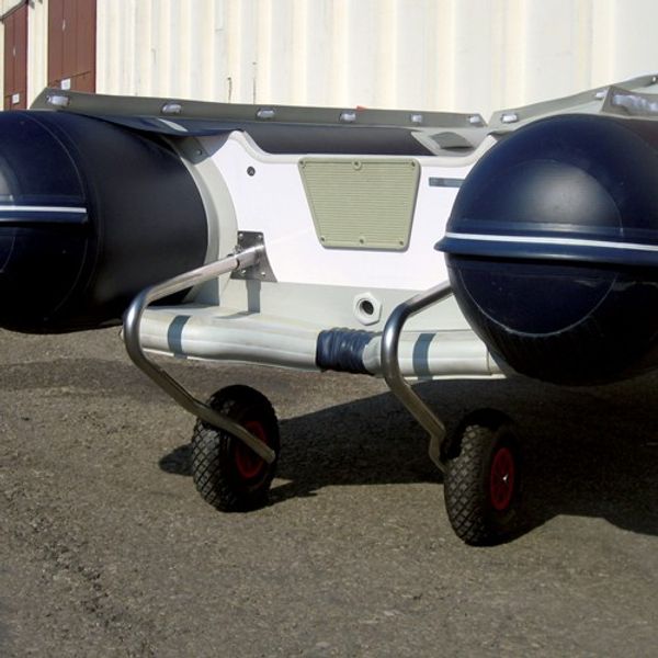 Trem Stainless Steel Launch Wheels for Honda Inflatables (Pair) - PROTEUS MARINE STORE