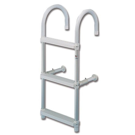 Trem 4 Step Alloy Hook On Ladder 119cm - PROTEUS MARINE STORE