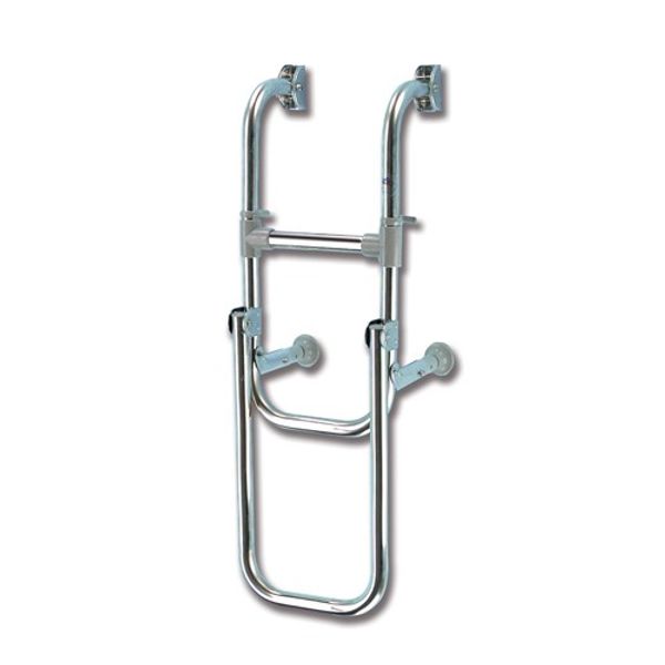 Trem 3 Step SS Bolt On Boarding Ladder 26 x 75cm - PROTEUS MARINE STORE