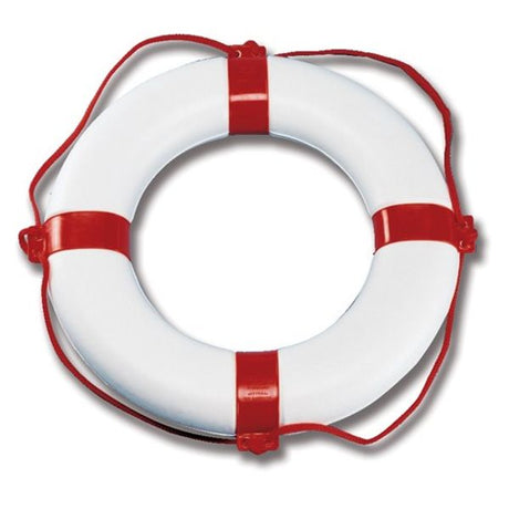 Trem Red/White Ring Lifebuoy 60cm - PROTEUS MARINE STORE