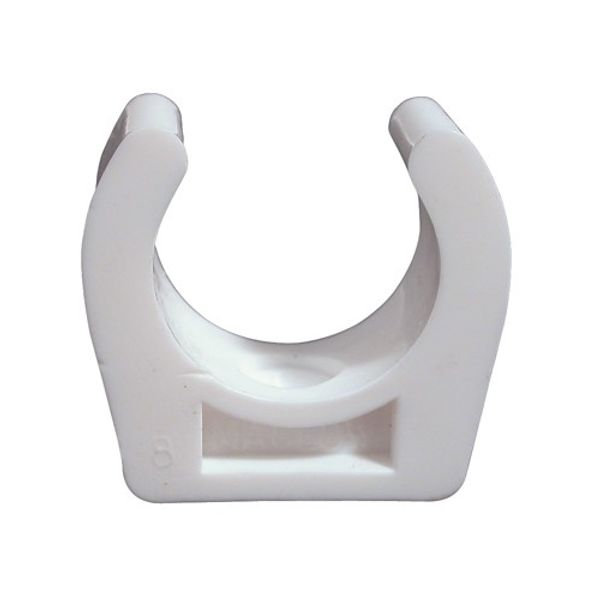 AG White Maclow Flexible Clip 5/8" (Each) - PROTEUS MARINE STORE
