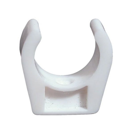 AG White Maclow Flexible Clip 3/4" (Each) - PROTEUS MARINE STORE