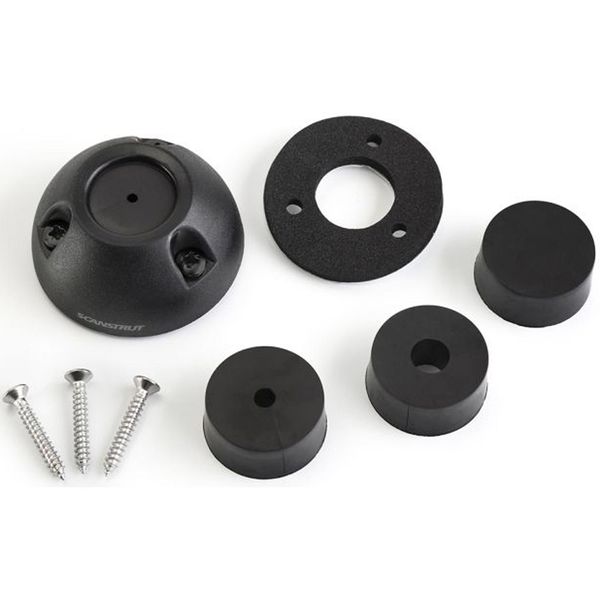 Scanstrut DS16-P-BLK Plastic Cable Gland Deck Seal (2mm-8mm / Black) - PROTEUS MARINE STORE