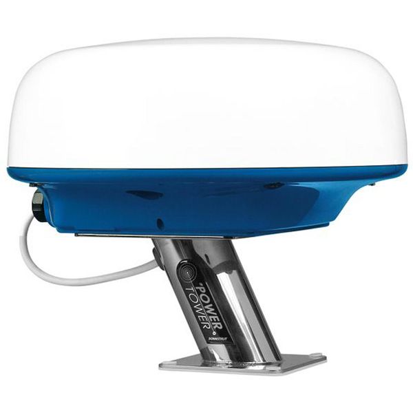 Scanstrut SPT1002 Stainless Steel PowerTower Radar Mount (152mm) - PROTEUS MARINE STORE