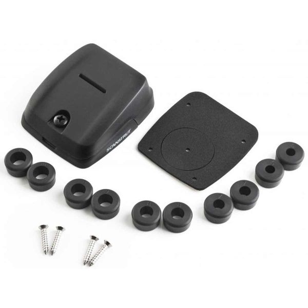 Scanstrut DS-HD10-BLK Horizontal Double Cable Seal (6mm-10mm / Black) - PROTEUS MARINE STORE