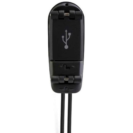 Scanstrut Dual USB Rapid Charging Socket (Waterproof, 12V/24V, Black) - PROTEUS MARINE STORE
