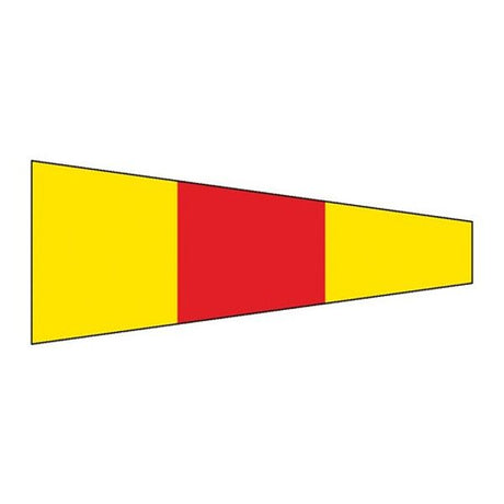 Flag International Code Signal 0 (30 x 45cm) - PROTEUS MARINE STORE