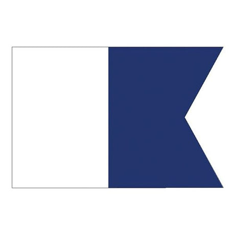 Flag International Code Signal A (30 x 45cm) - PROTEUS MARINE STORE