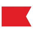 Flag International Code Signal B (30 x 45cm) - PROTEUS MARINE STORE