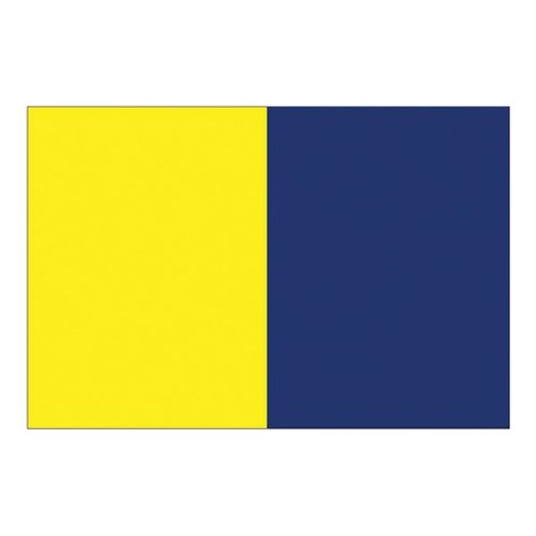 Flag International Code Signal K (30 x 45cm) - PROTEUS MARINE STORE