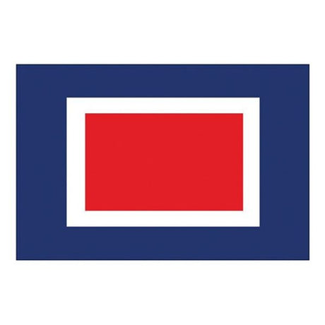 Flag International Code Signal W (30 x 45cm) - PROTEUS MARINE STORE