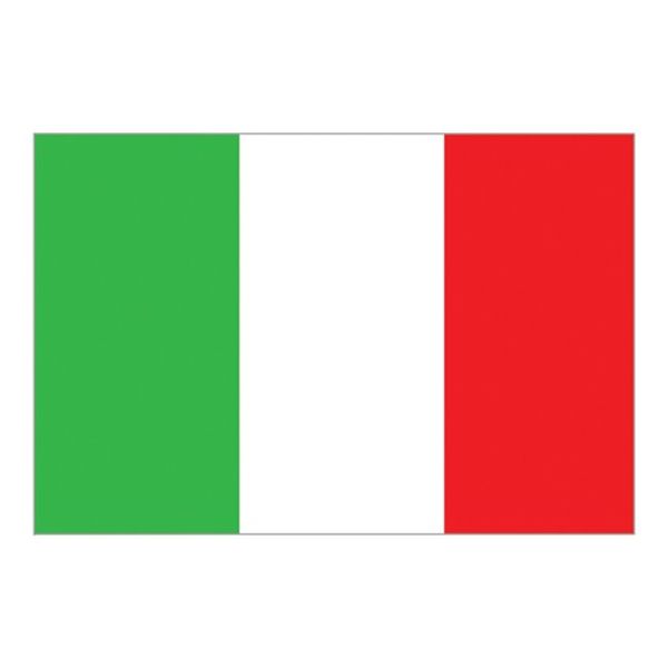 Flag Italy (30 x 45cm) - PROTEUS MARINE STORE