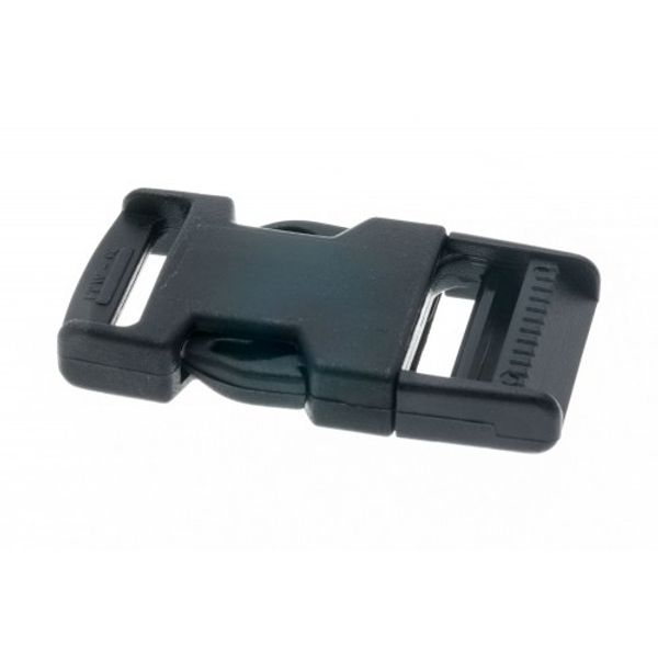 RWO Webbing Q/Release 30mm Buckle Black Nylon (x2) - PROTEUS MARINE STORE