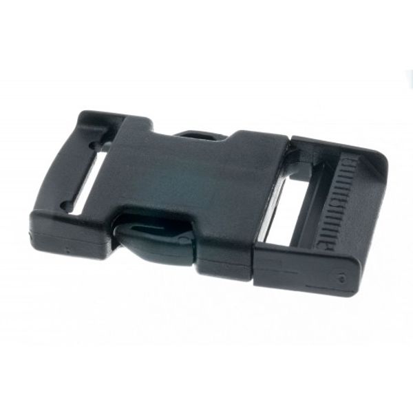 RWO Webbing S/Release 40mm Buckle Black Nylon (x1) - PROTEUS MARINE STORE