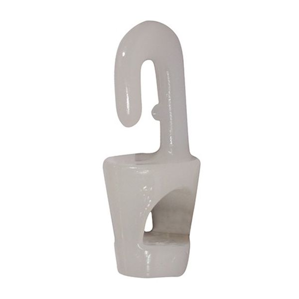 RWO Hook 4mm White Open (x2) - PROTEUS MARINE STORE