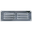 AG Hooded Louvre Vent Chrome 9" x 3" - PROTEUS MARINE STORE