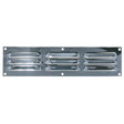AG Hooded Louvre Vent Chrome 12" x 3" - PROTEUS MARINE STORE