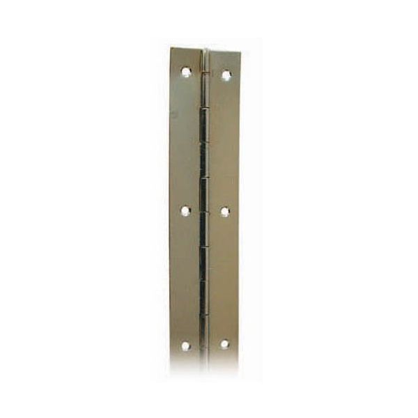 AG Continuous Hinge Chromed Brass 6' x 1-1/2" - PROTEUS MARINE STORE