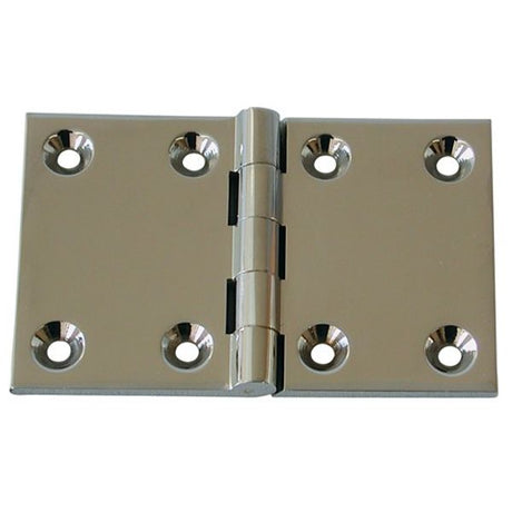 AG Chromed Back Flap Hinge 2-1/2" x 4" - PROTEUS MARINE STORE