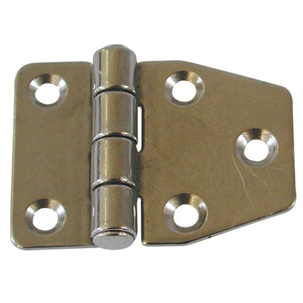 AG Flat Half-Back Flap Hinge in Stainless Steel 37 x 50mm - PROTEUS MARINE STORE